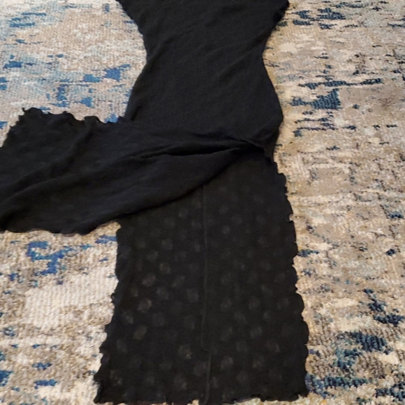 BEAUTIFUL VINTAGE LACE ASIAN INSPIRED STYLE DRESS XS BLK